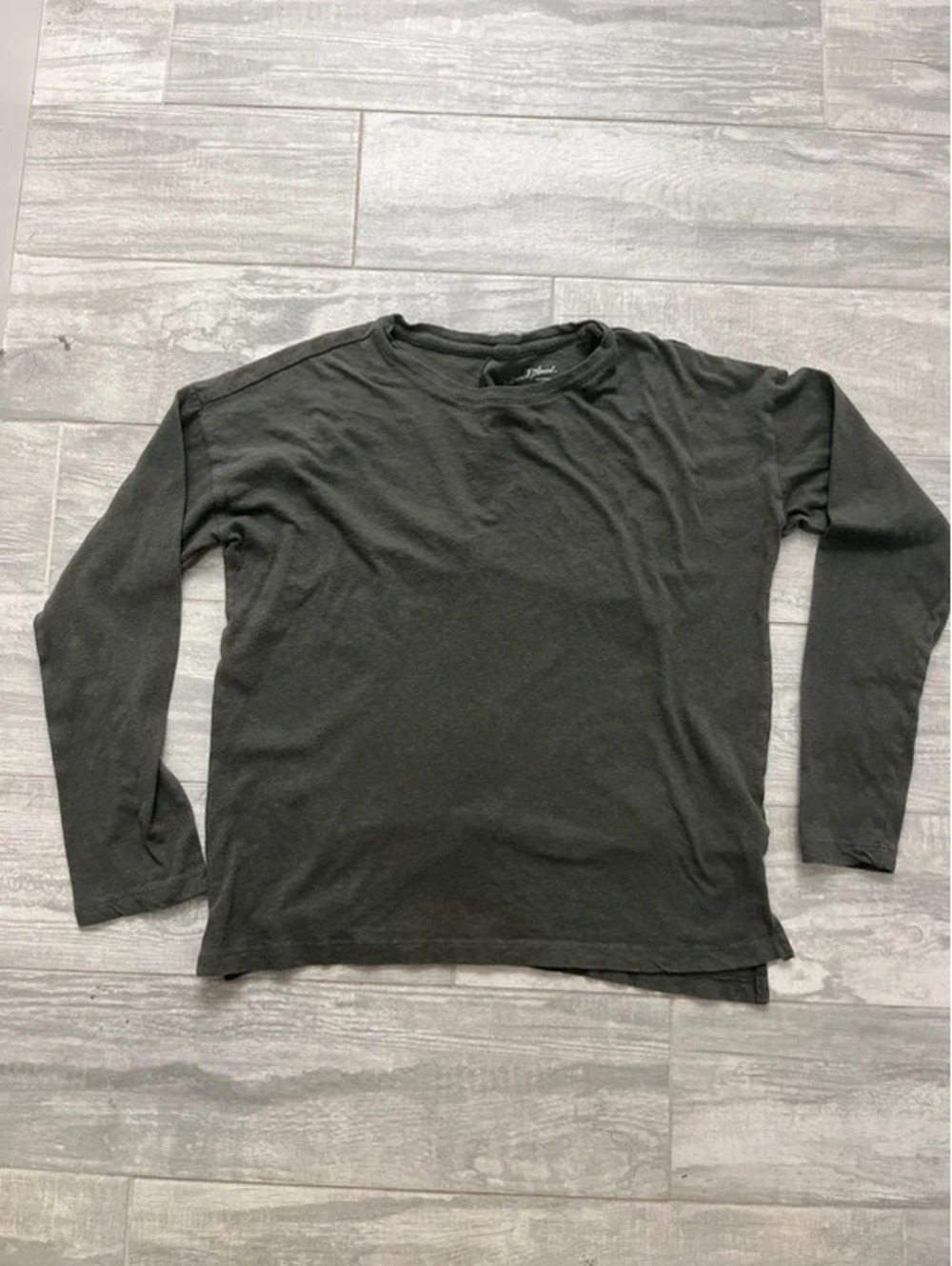 Dark Green Long Sleeve Tee